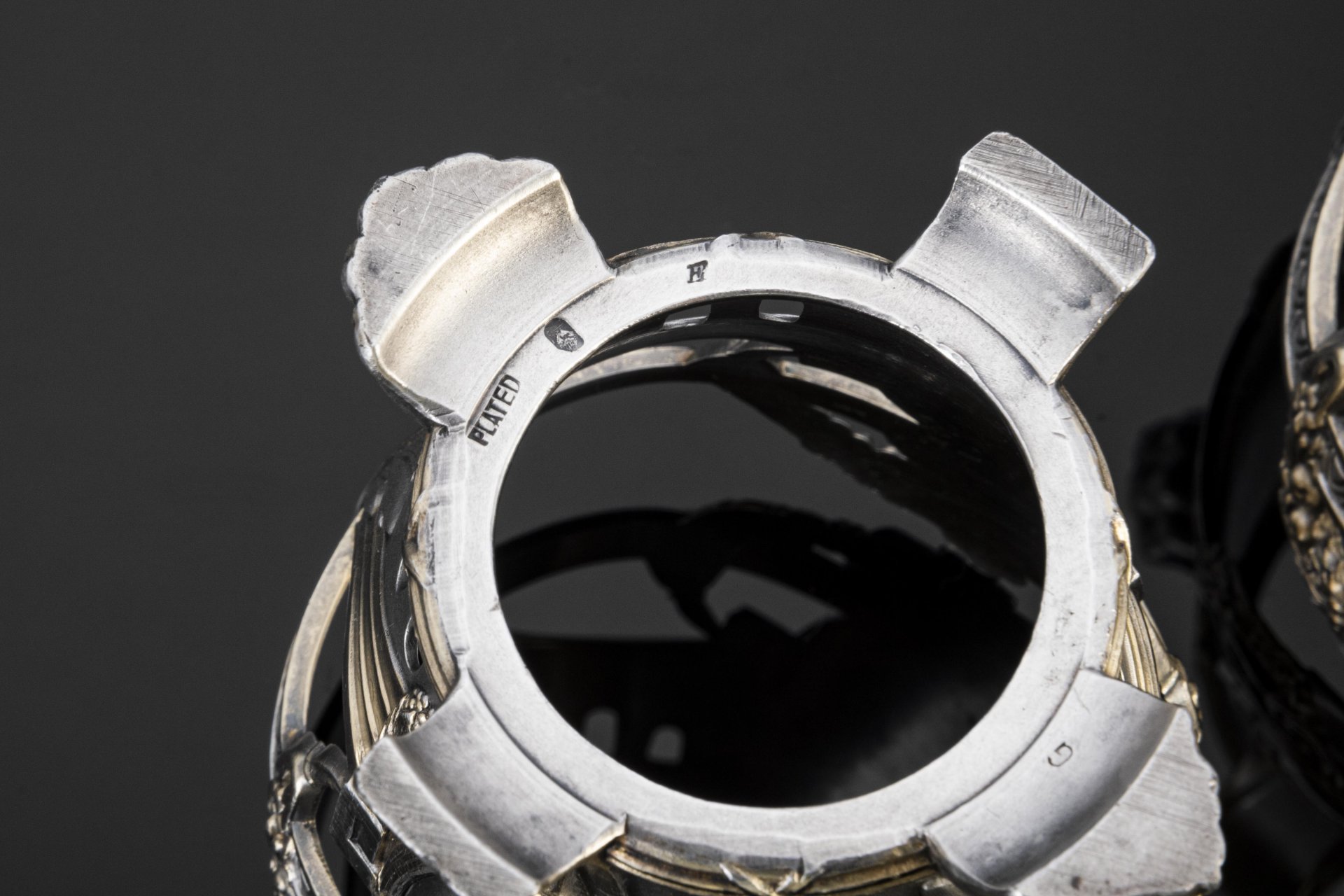 Дуэт подстаканников в стиле Ампир, Württembergische Metallwarenfabrik (WMF)