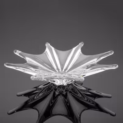 Ваза для десертов (фруктовница) в виде звезды, Baccarat