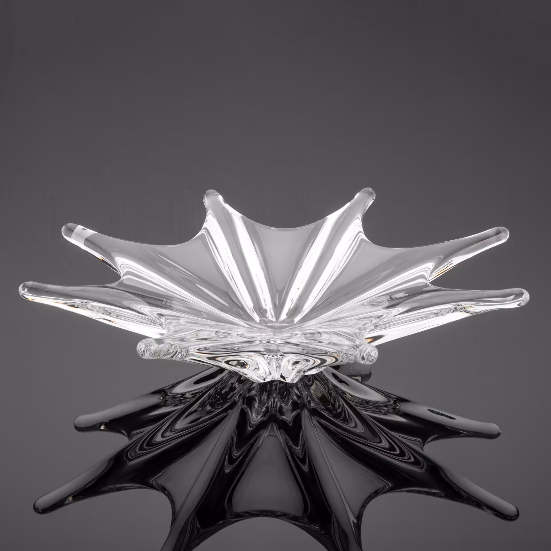 Ваза для десертов (фруктовница) в виде звезды, Baccarat