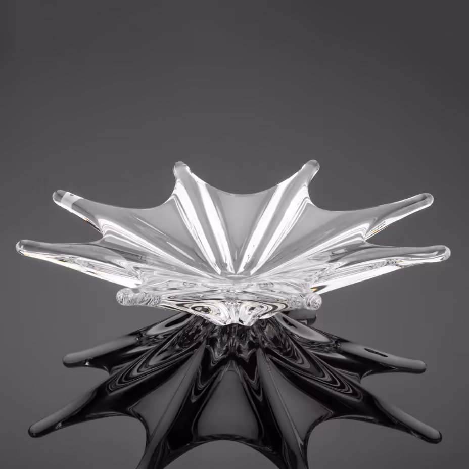 Ваза для десертов (фруктовница) в виде звезды, Baccarat
