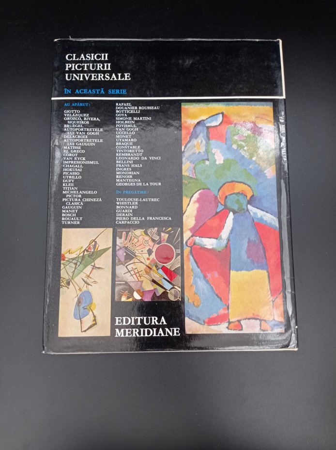 Книга-альбом "Kandinsky" (Кандинский), Dan  Grigorescu, Издательство «Editura Meridiane»