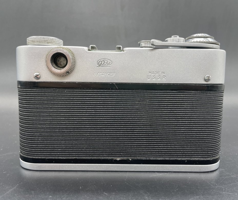 Фотоаппарат "ФЭД-3" с объективом "Индустар-61 Л/Д" в оригинальном кофре, металл, стекло, кожа, Харьковский машиностроительный завод им. Дзержинского (ФЭД), СССР, 1961-1979 гг., Харьковский машиностроительный завод им. Дзержинского (ФЭД)