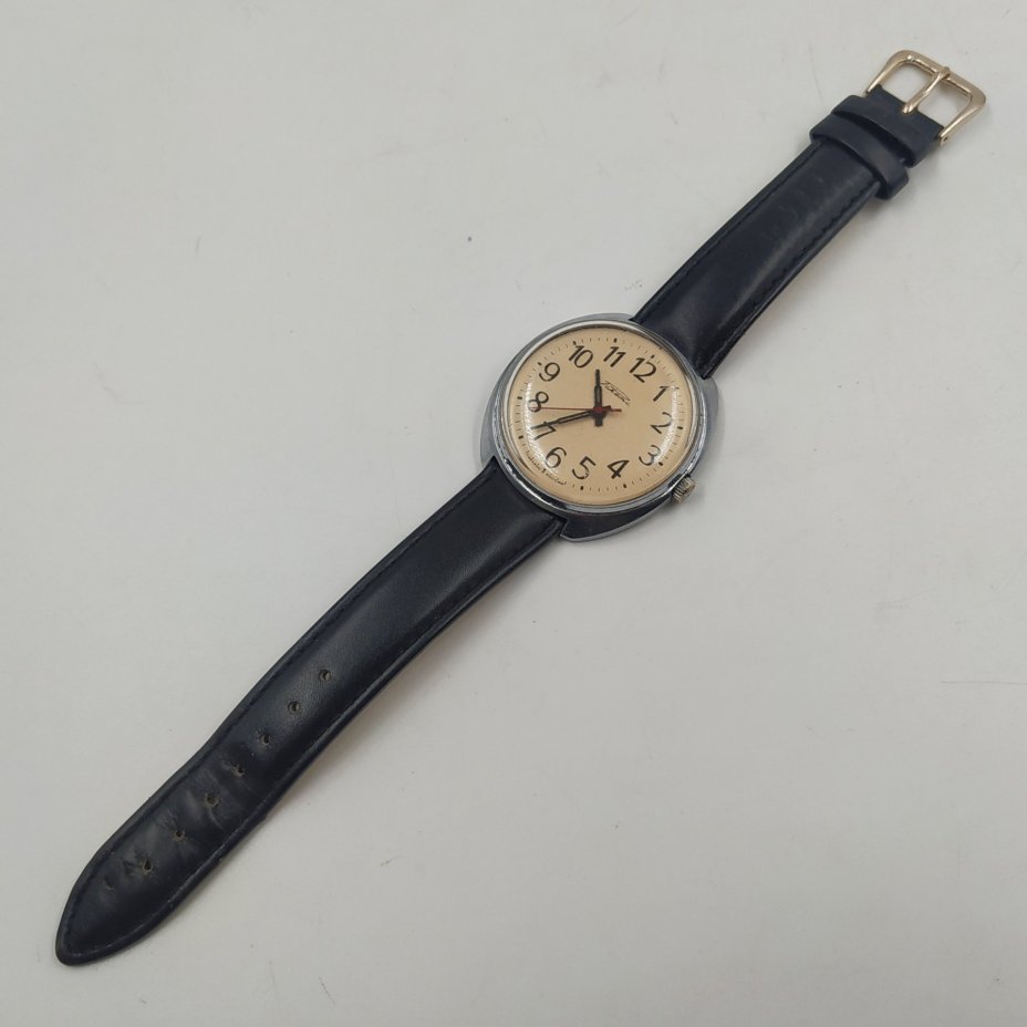 Часы наручные мужские «Ракета», металл, стекло, Петродворцовый часовой завод «Ракета», Российская Федерация, 1995-2010 гг.