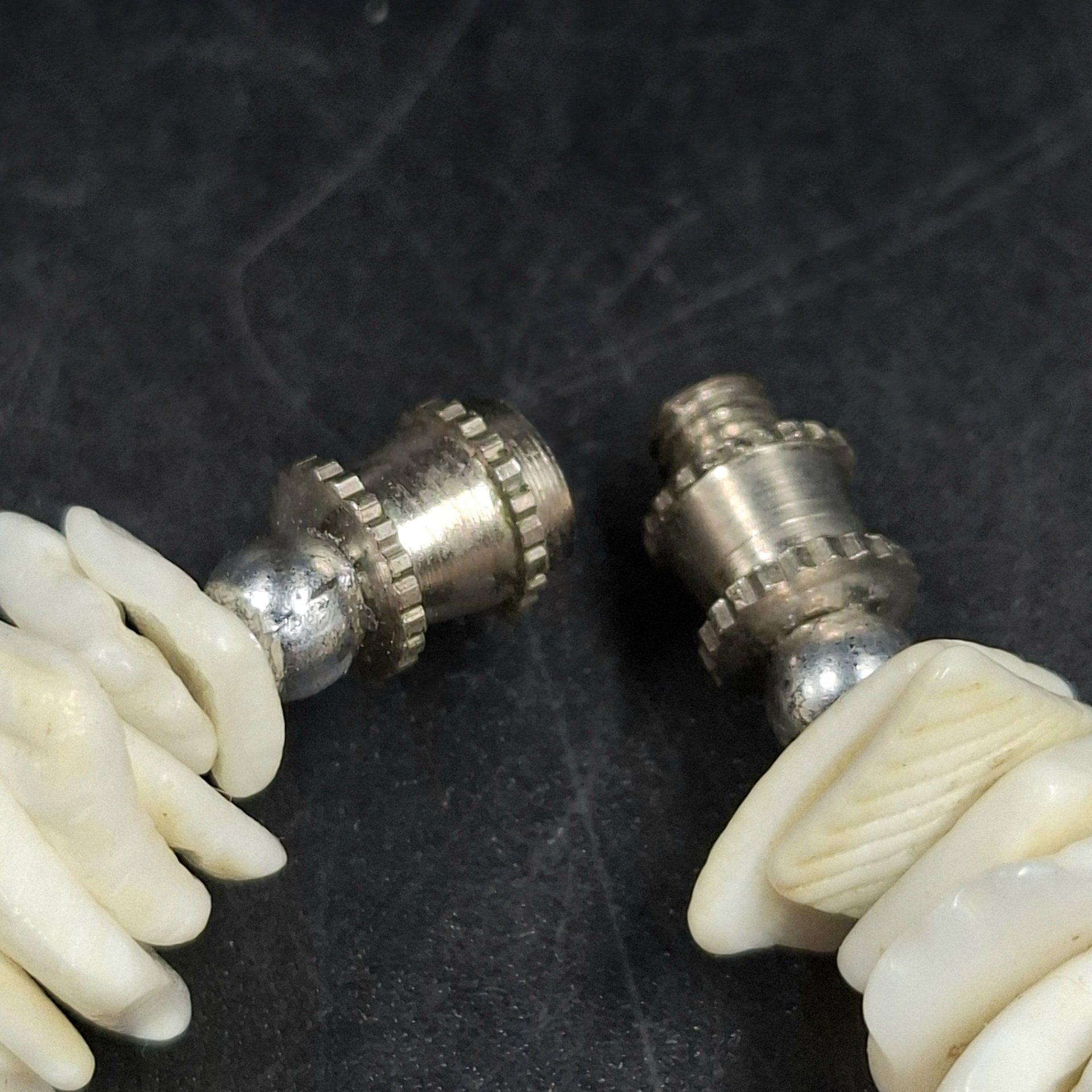 Бусы винтажные, металл, ракушка, Российская Федерация, 2000-2020 гг.