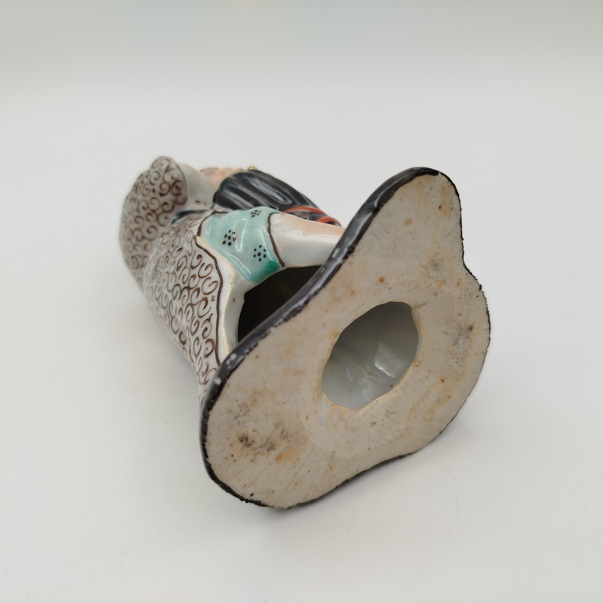 Статуэтка "Чжу Майчэн", фарфор, роспись, Китай, 1970-1990 гг.