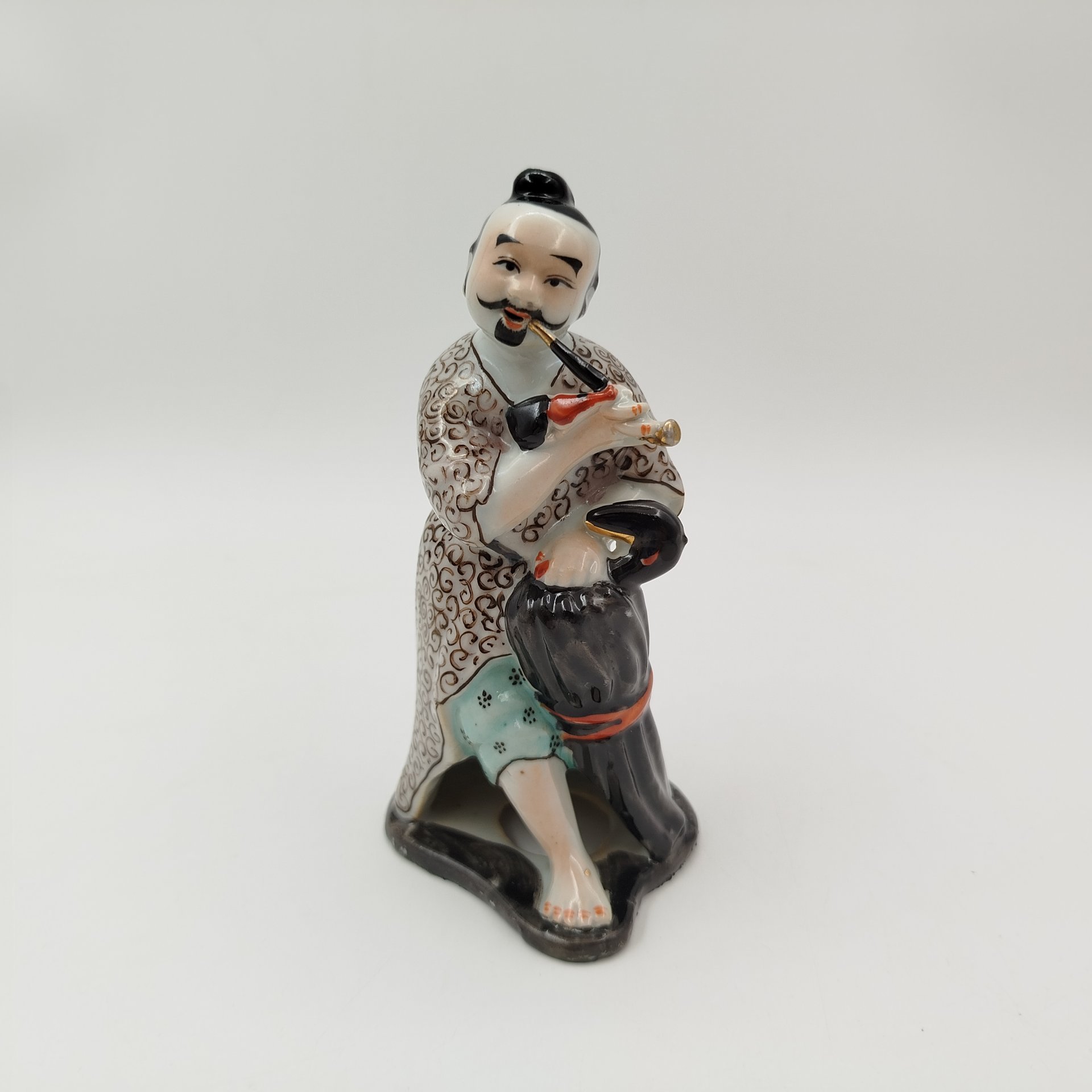 Статуэтка "Чжу Майчэн", фарфор, роспись, Китай, 1970-1990 гг., Китай