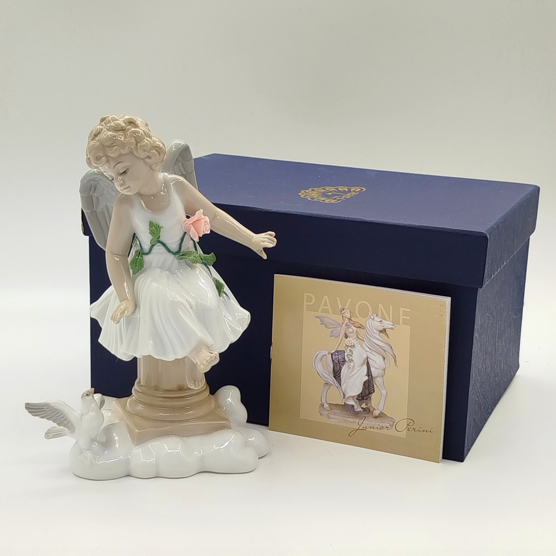 Статуэтка "Ангел", фарфор, Pavone, Италия, 2025 г.