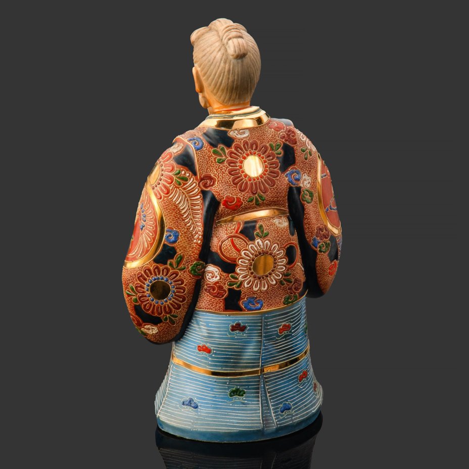 Статуэтка "Дзё" (尉, «старик») из легенды о Такасаго (高砂)