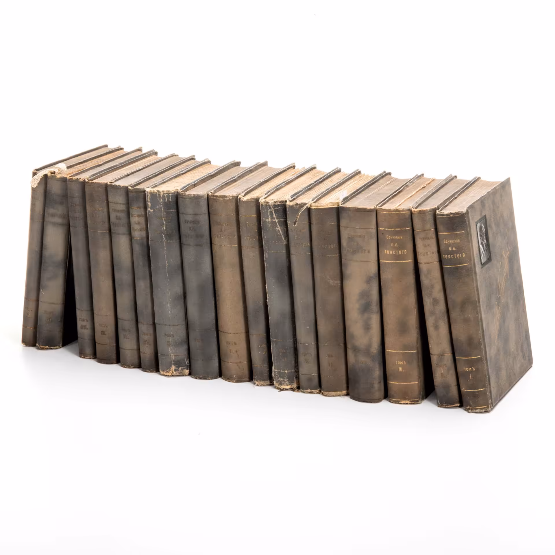 Полное собрание сочинений Л.Н.Толстого Т.1-4, Т.7-16, Т.18-20, Типография товарищества И.Д. Сытина
