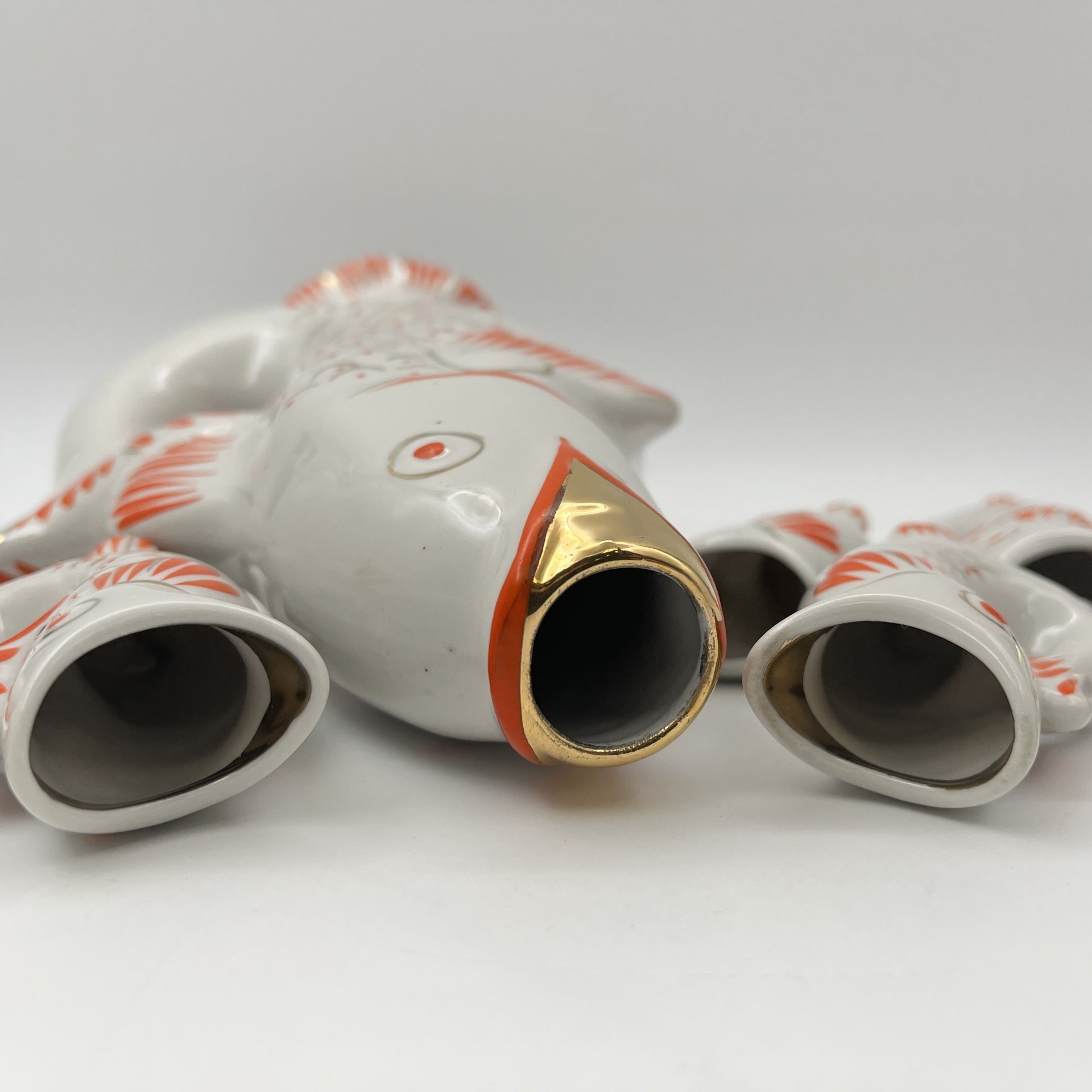 Набор для крепких напитков "Рыба" (штоф и 6 стопок), автор М.Д. Барамидзе