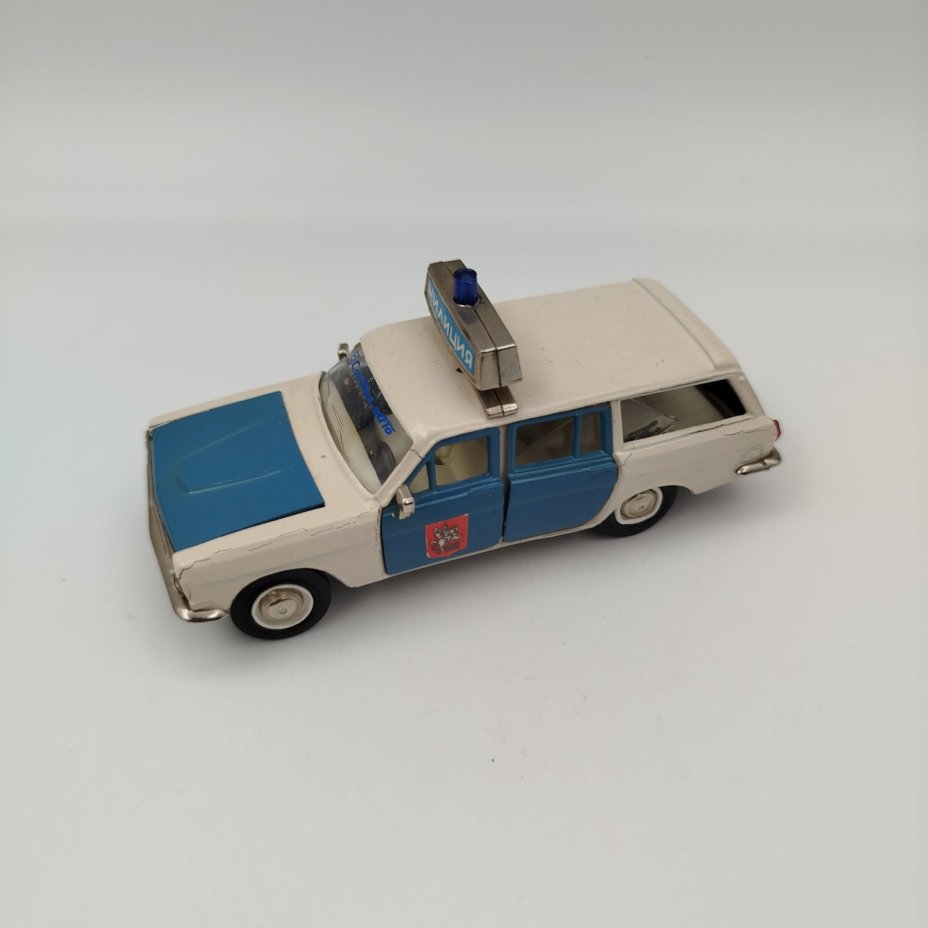 Модель автомобиля "ГАЗ-2402" (Милиция), авторская