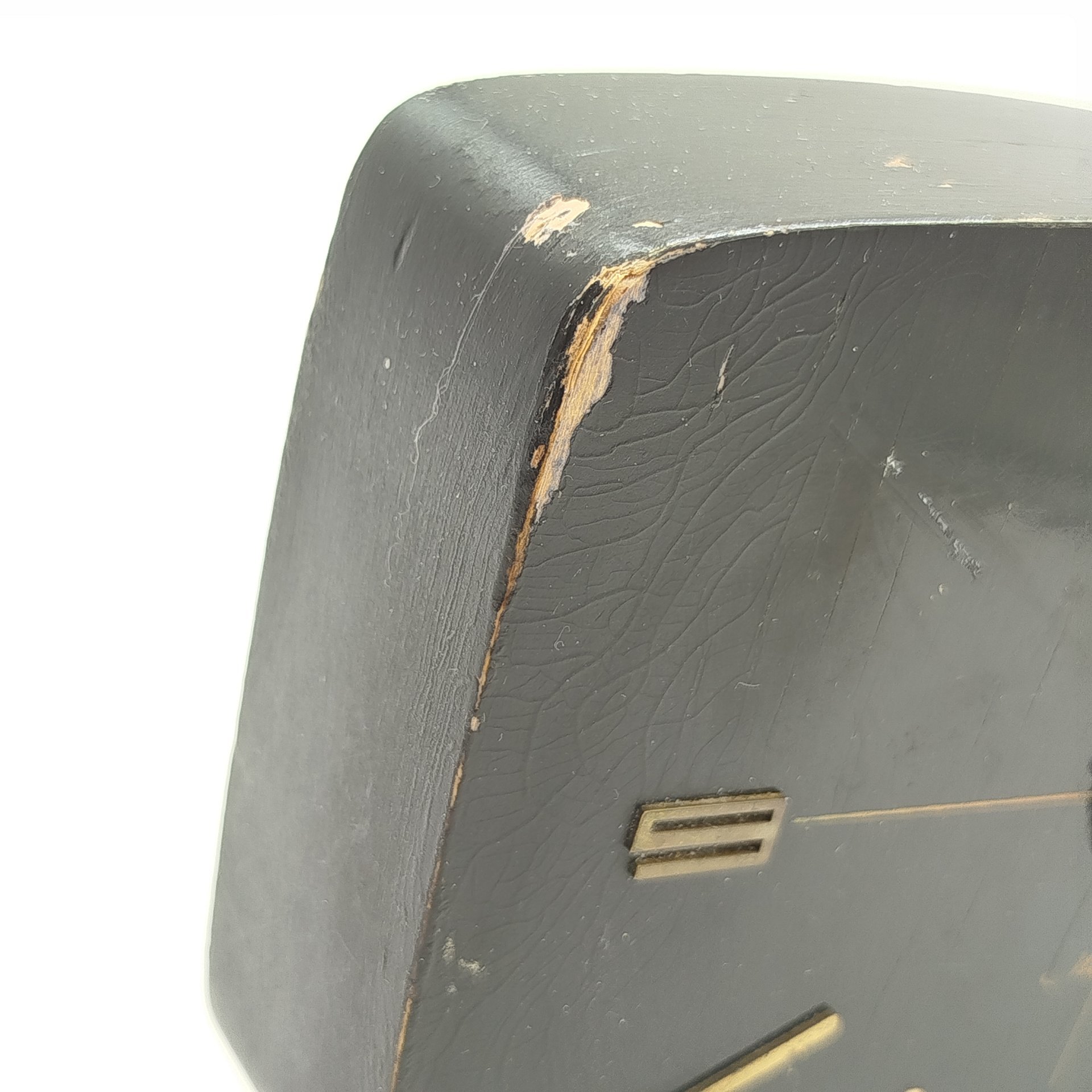 Часы настольные "Маяк", дерево, латунь, лак, Сердобский часовой завод «Маяк», СССР, 1960-1970 гг.