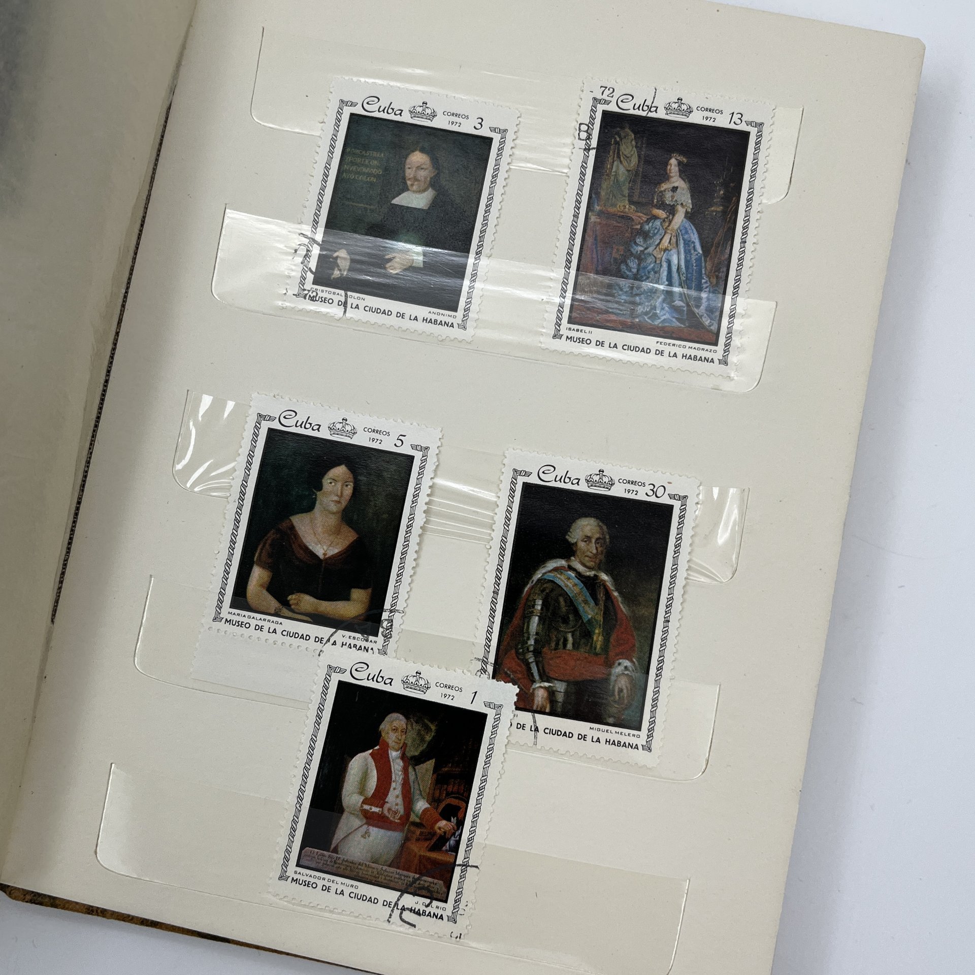 Альбом марок по искусству (более 60 шт.), бумага, печать, СССР, 1970-1990 гг.