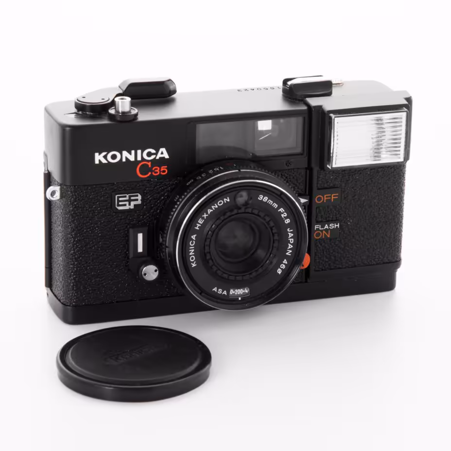 Фотоаппарат  пленочный "Konica C35 EF", Konica