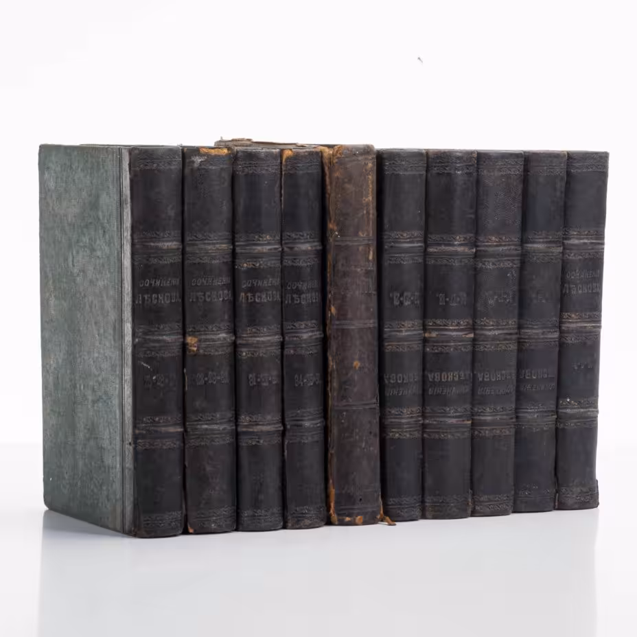 Лесков Н.С. «Полное собрание сочинений» (т. 1-12, 16-21, 25-36), Издание А.Ф. Маркса