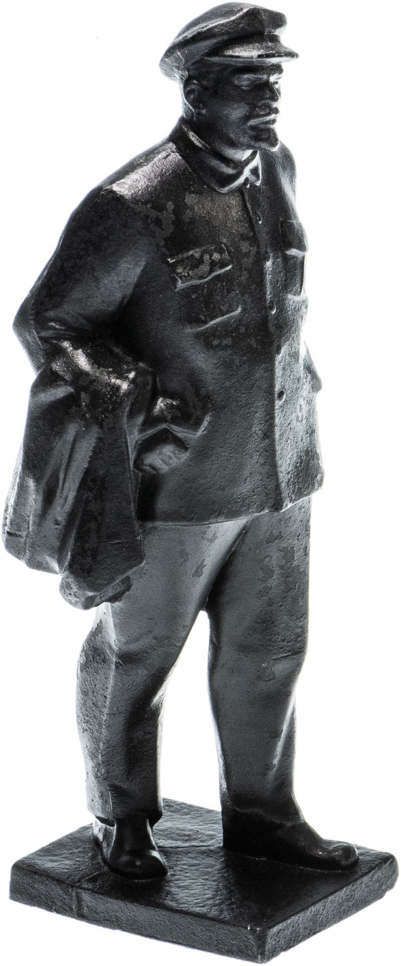 Статуэтка "В.И. Ленин", силумин, крашение, СССР,  1970-1990 гг.