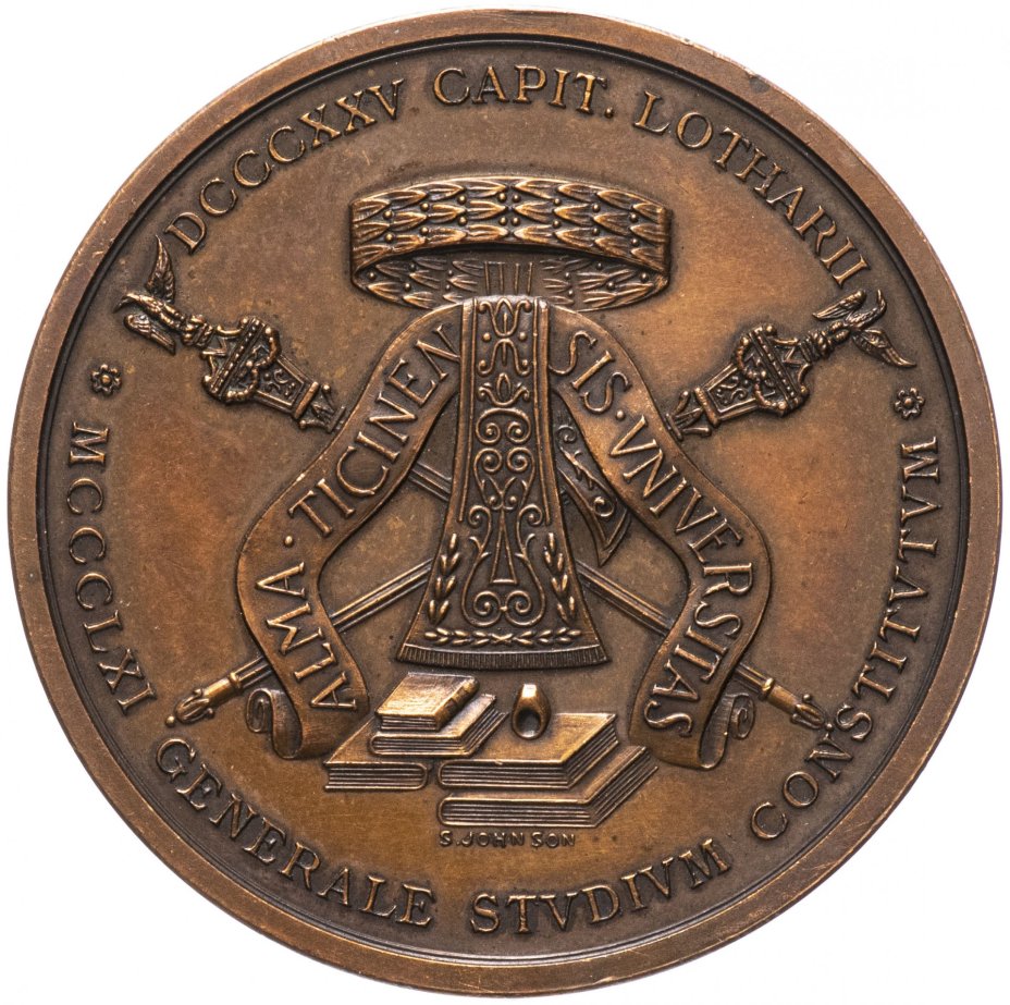 Медаль "ATHENAE INSVBRICAE RESTITVTAE 1953"