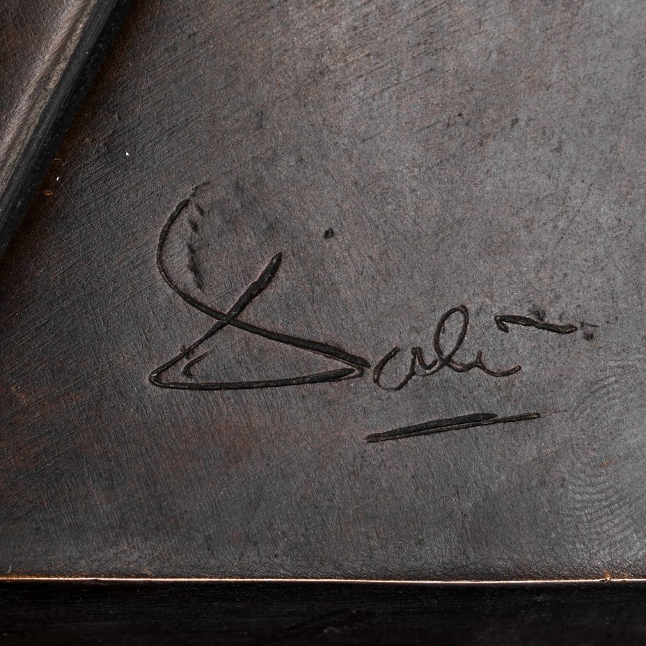 [Экспертное заключение Е.Ю. Ельковой НИНЭ им. П.М. Третьякова] Скульптура "Космическая Венера" по образцу 1984 г., скульптор Сальвадор Дали (1904-1989 гг.),  № 311/350,  Литейная фирма "Jemelton"