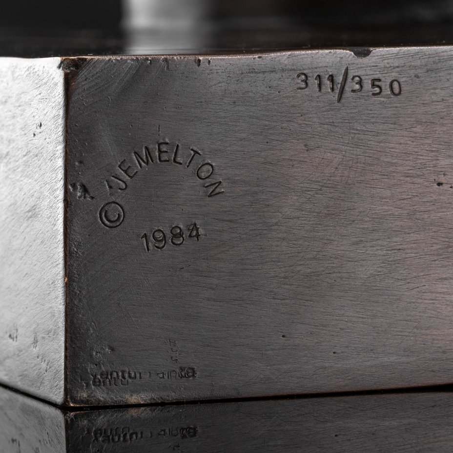 [Экспертное заключение Е.Ю. Ельковой НИНЭ им. П.М. Третьякова] Скульптура "Космическая Венера" по образцу 1984 г., скульптор Сальвадор Дали (1904-1989 гг.),  № 311/350,  Литейная фирма "Jemelton"