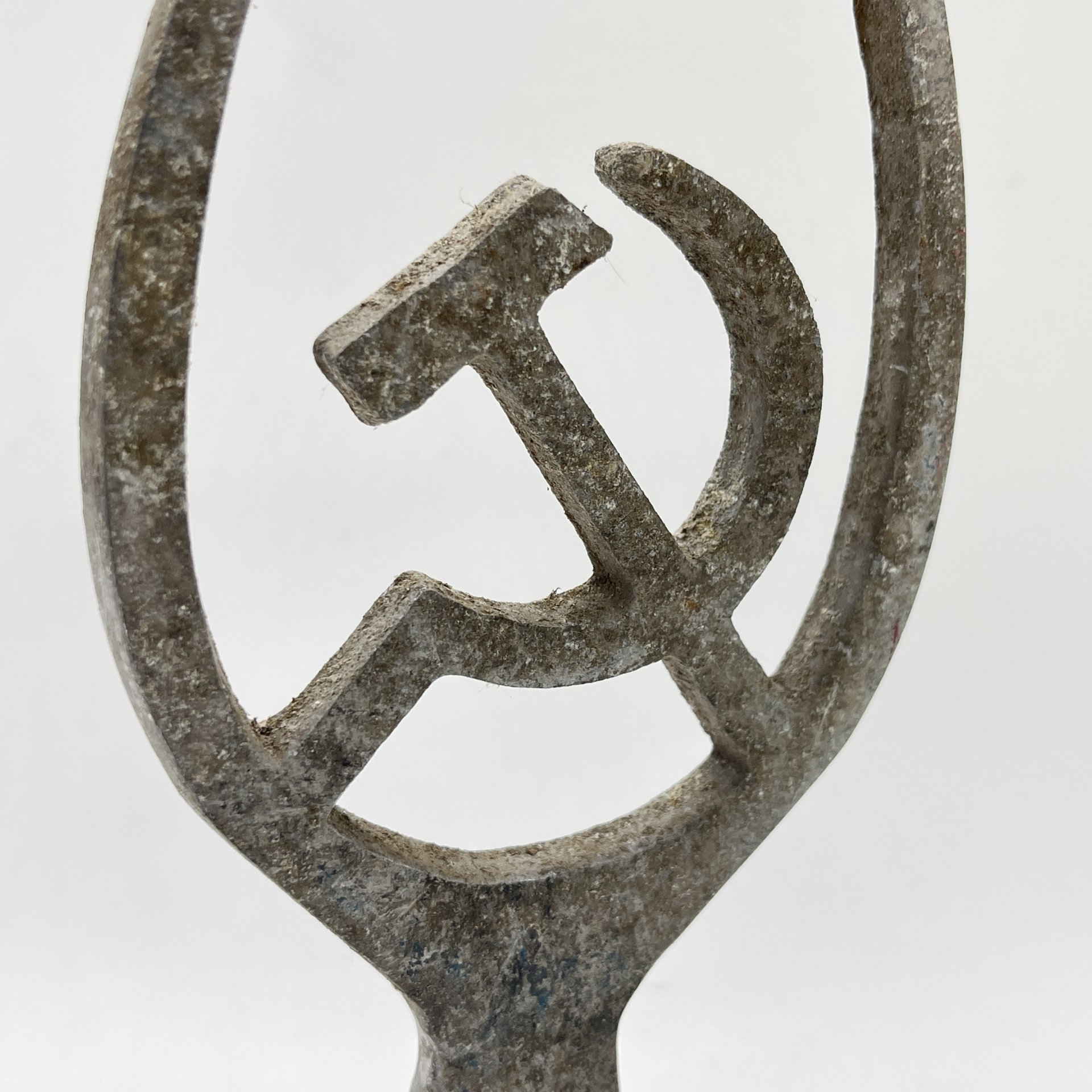 Напёршие на знамя "Серп и молот", металл, СССР, 1960-1990 гг.