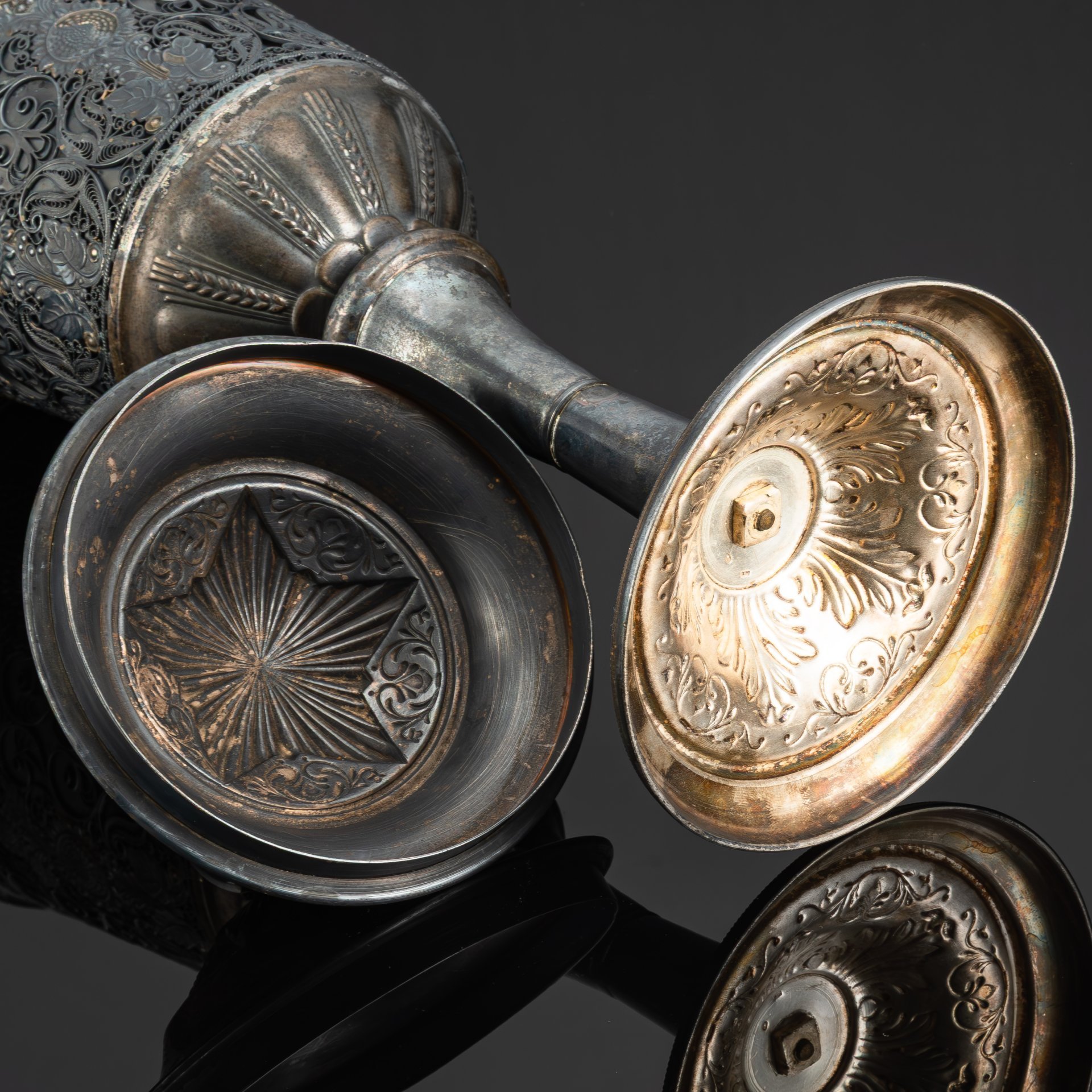 Кубок спортивный (наградной) "Переходящий приз Ростовского Областного Совета спортивных обществ и организации "За лучшую постановку спортивной работы в частях и подразделениях СКВО" 1 рота воинской части 33134.