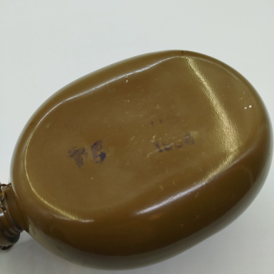 Фляга армейская, алюминий, краска, Завод «Красный Выборжец», СССР, 1980-1990 гг.