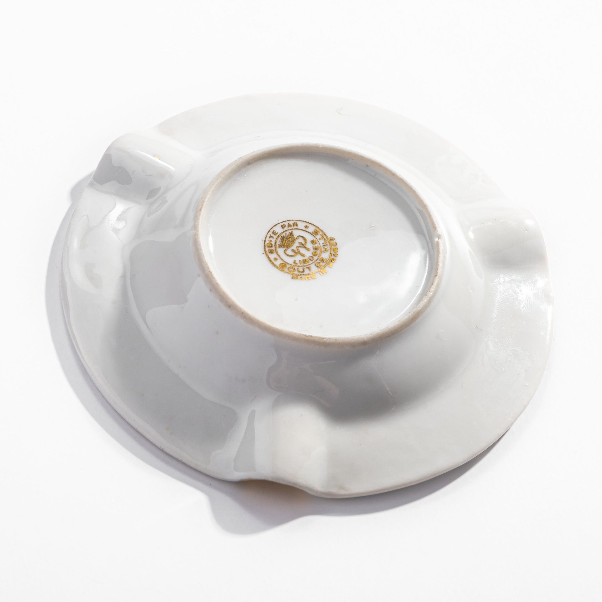 Пепельница "Эйфелева башня. Париж", фарфор, Gout de Ville, Limoges France, Франция, 1970-1990 гг., Gout de Ville