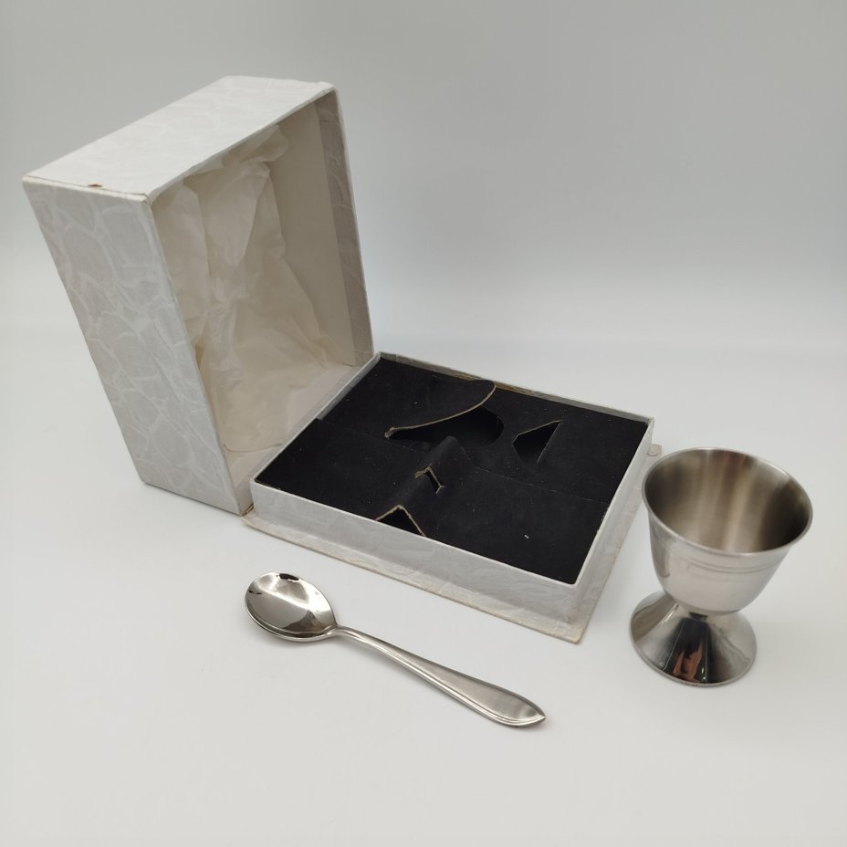 Набор для завтрака "Эгоист" в футляре (пашотница и ложка), "Sola"