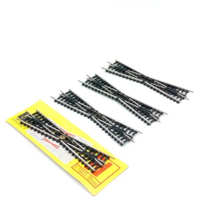 Набор железной дороги 9 мм. (4 крестообразных переезда), металл, пластмасса, Piko, ГДР, 1970-1980 гг.