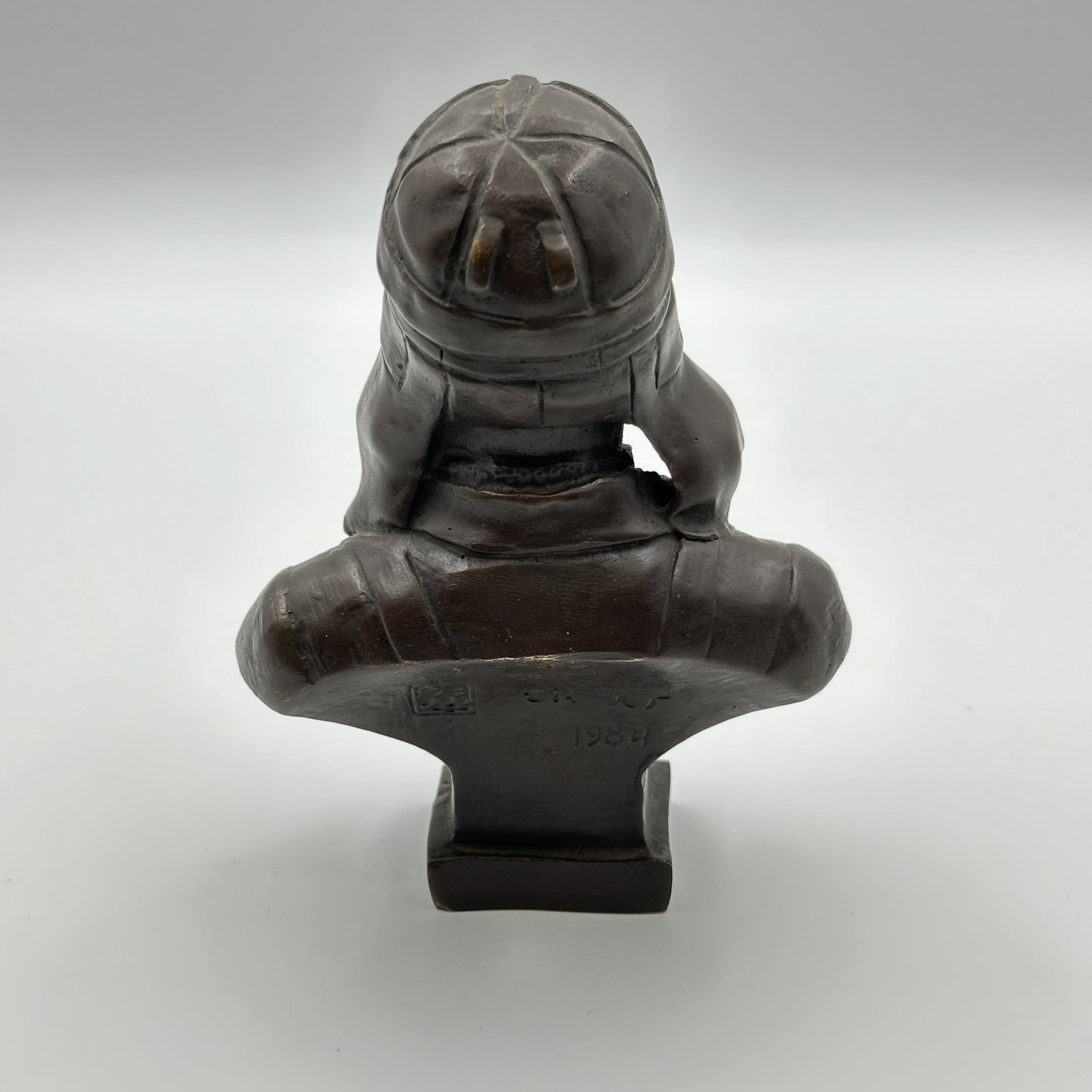 Бюст "Валерий Чкалов", Автор - МЗХЛ. Модель 1984года, литье, Россия