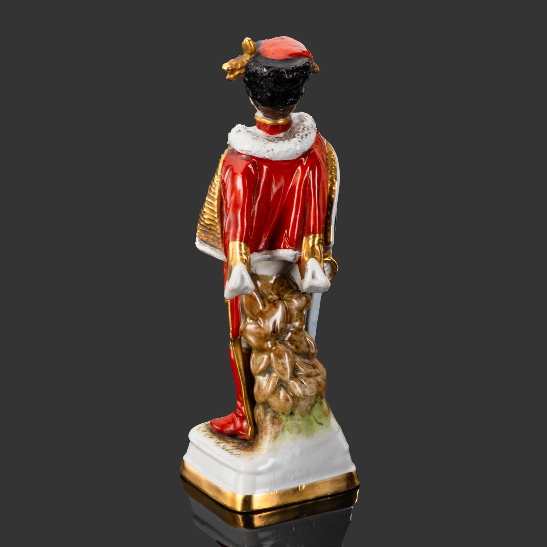 Статуэтка "Эжен Де Богарне", фарфор, роспись, Италия, 1890-1930 гг.