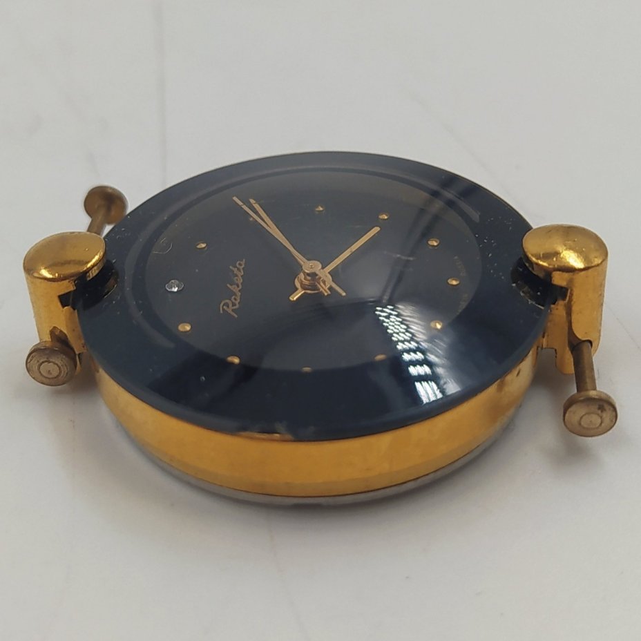 Часы женские наручные, металл, стекло, Петродворцовый часовой завод «Ракета», СССР, 1995-2010 гг.