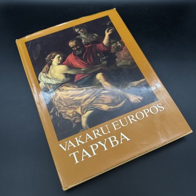 Каталог иллюстраций "Vakaru Europos tapyba" (на литовском), бумага, печать