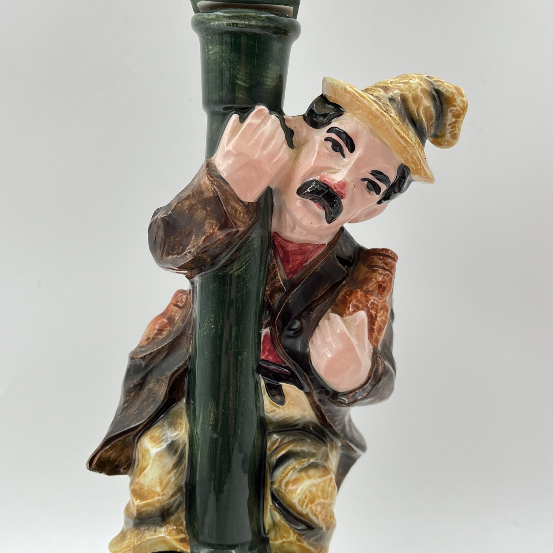 Штоф "Пьяница у фонаря", фаянс, роспись, Азия, 2000-2010 гг.