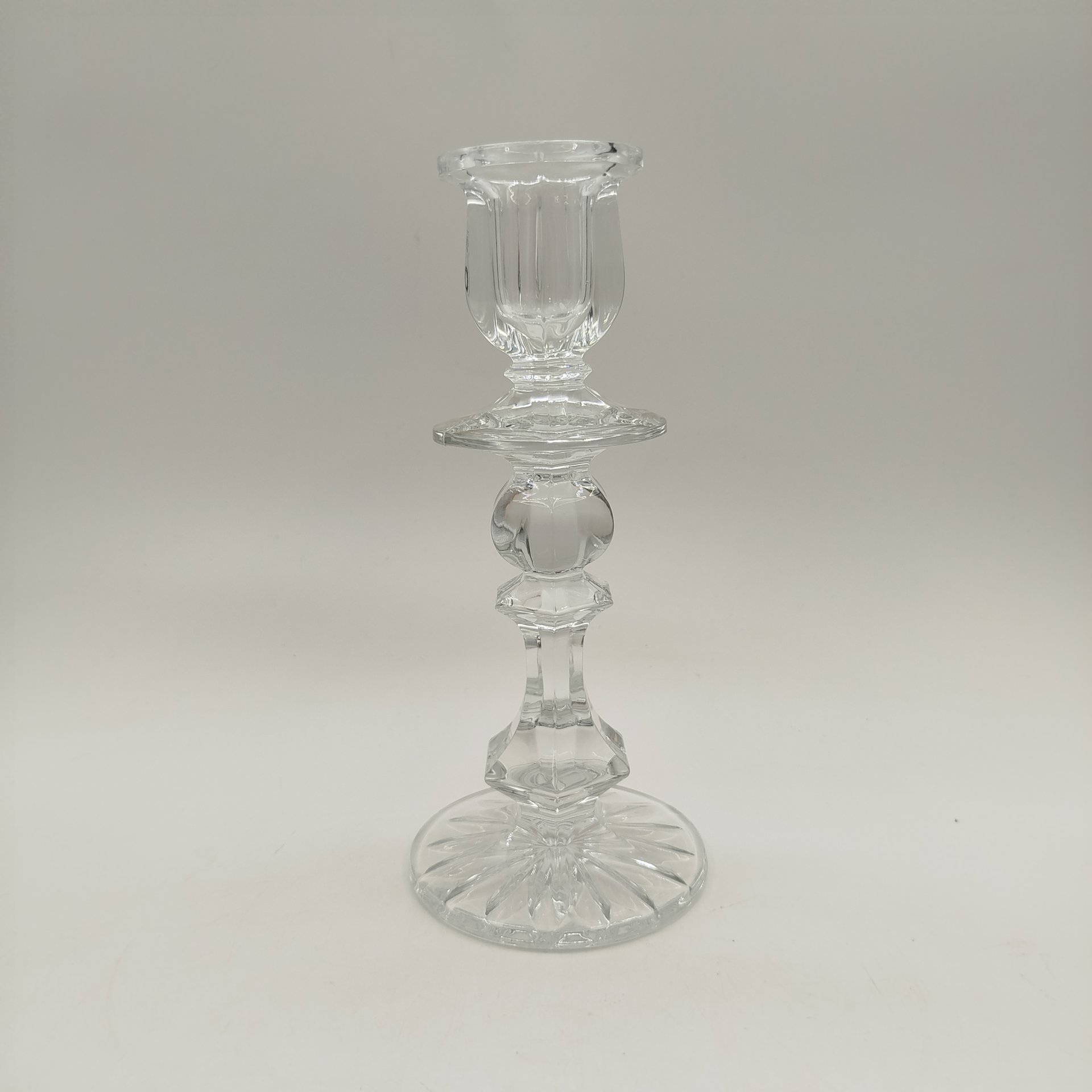 Подсвечник в классическом стиле, стекло, Россия, 2000-2010 гг.