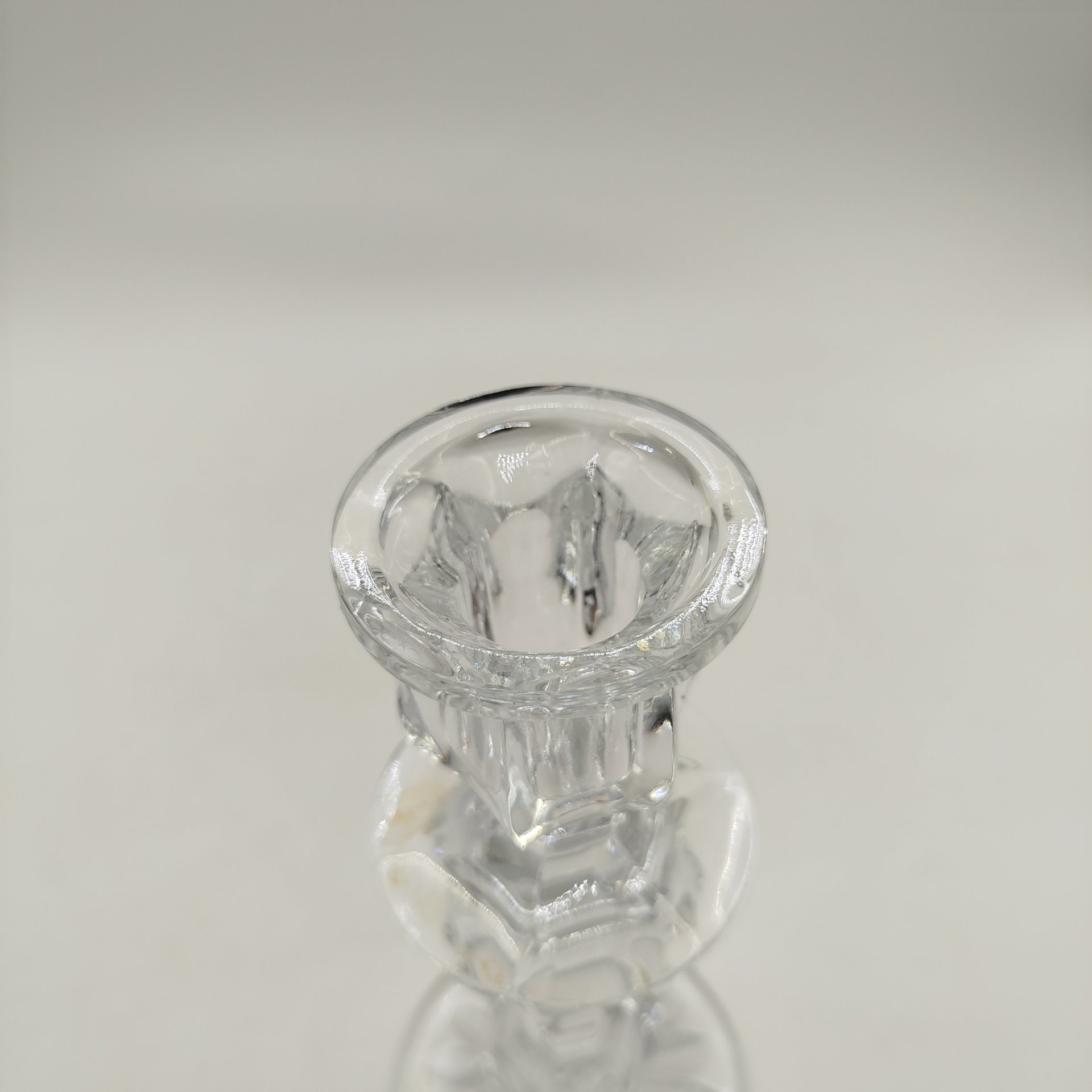 Подсвечник в классическом стиле, стекло, Россия, 2000-2010 гг.