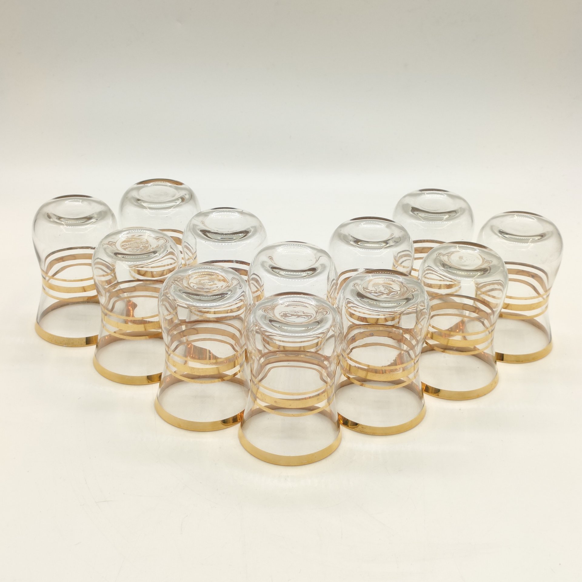 Набор для напитков "Восточный" на 12 персон со стаканами армудами в коробке, Специализированное ремонтное предприятие "Стеклоремонт", г. Калинин