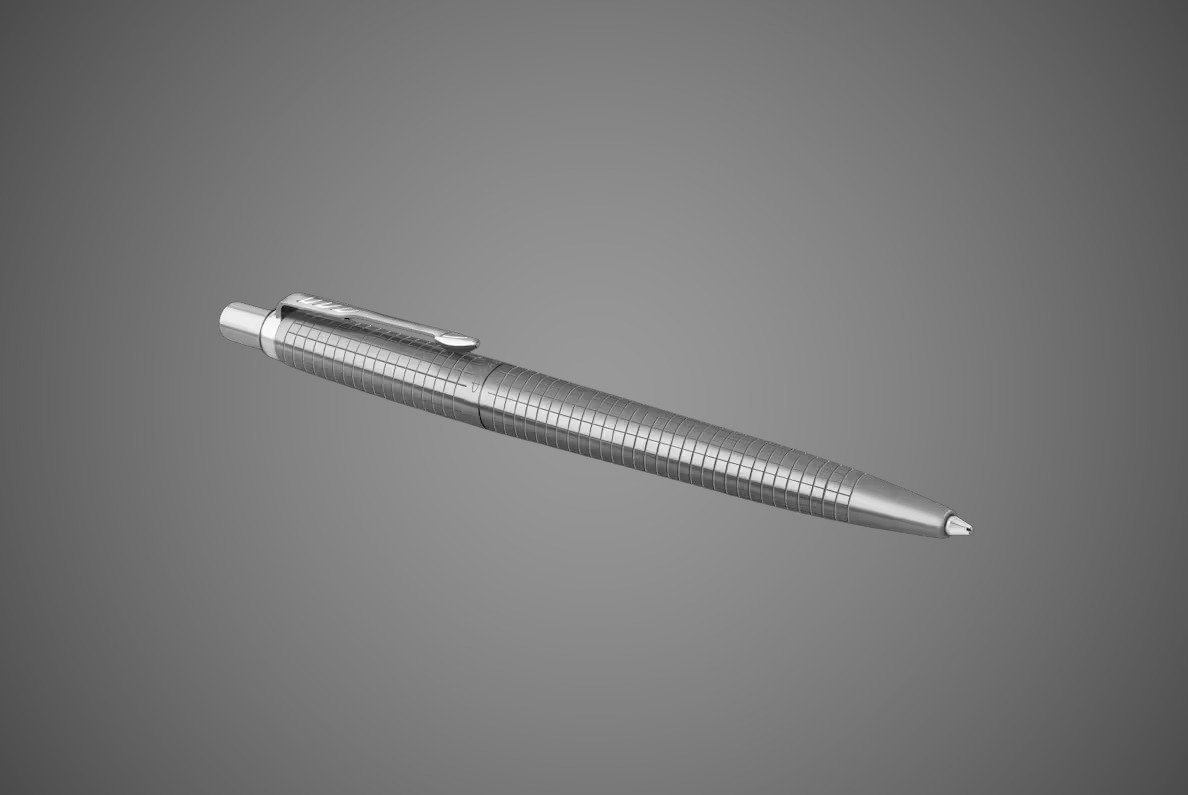 Ручка шариковая Parker "Jotter 70th Stainless Steel CT", цвет чернил: Blue, 1,0мм, в подарочной упаковке
