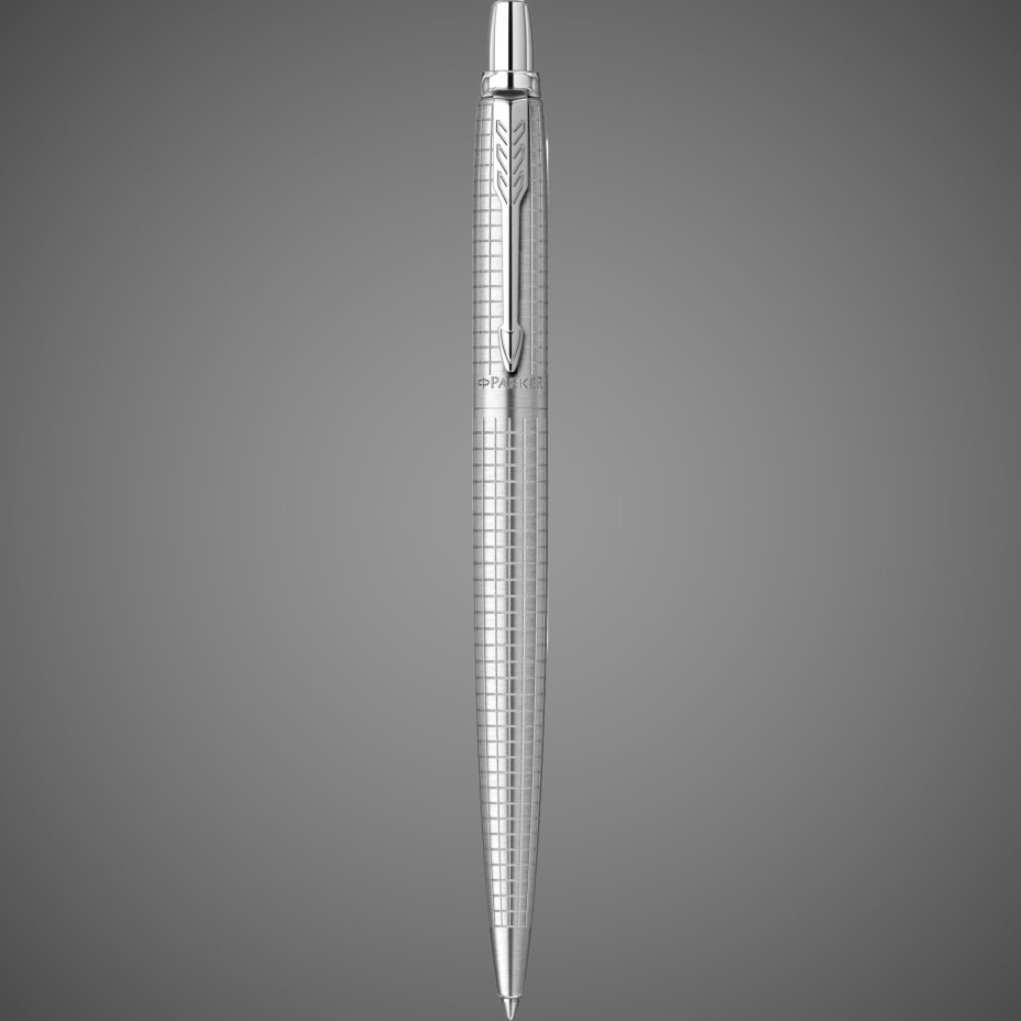 Ручка шариковая Parker "Jotter 70th Stainless Steel CT", цвет чернил: Blue, 1,0мм, в подарочной упаковке