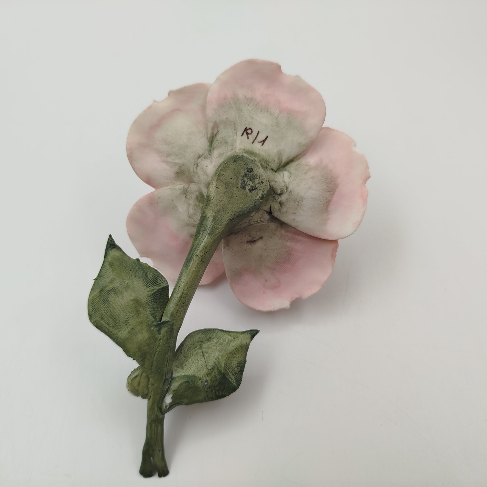 Статуэтка "Роза", фарфор, роспись, Capodimonte (Каподимонте), Италия, 1970-1990 гг.