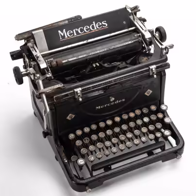 Машинка печатная "Mercedes", Mercedes-Bureau-Maschinen GmbH