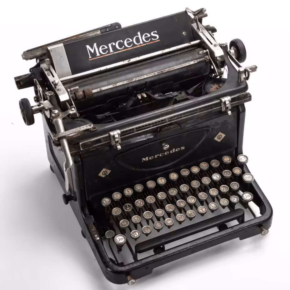 Машинка печатная "Mercedes", Mercedes-Bureau-Maschinen GmbH