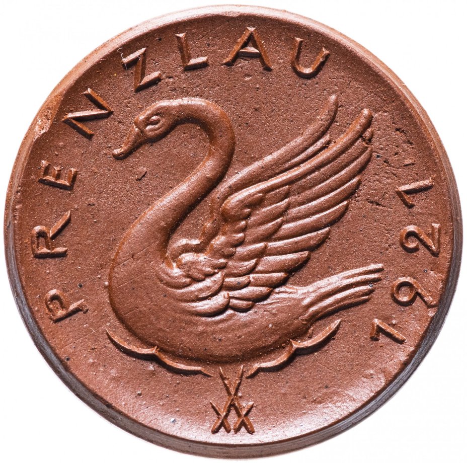 Нотгельд Германия (Пренцлау) 1/2 марки 1921