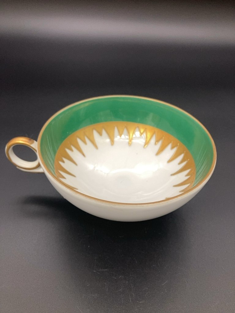Чашка чайная, Goldrelief handgemalt, ГДР