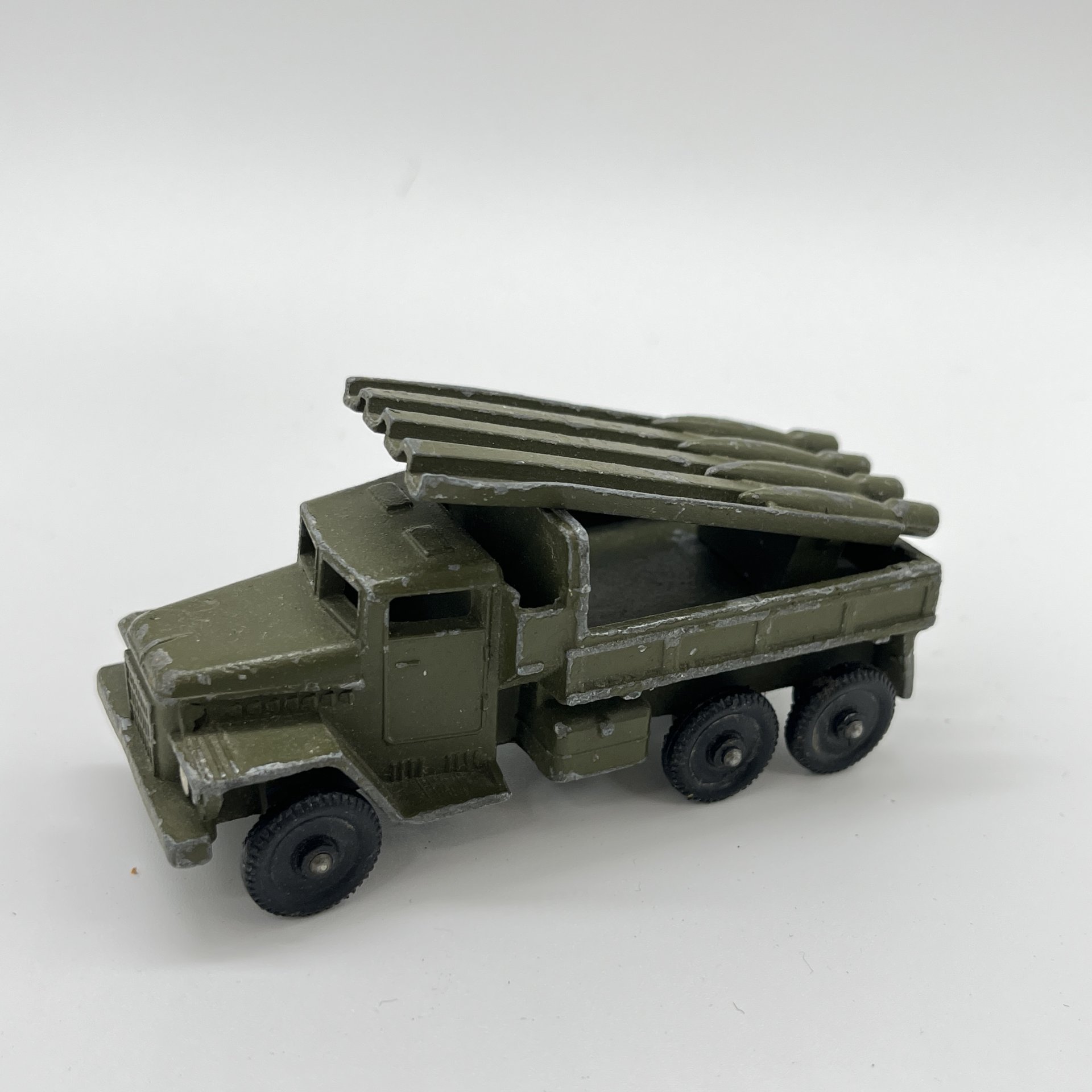 Масштабная модель "Миномет Катюша" из серии "Военная техника", металл, пластик, Тульский патронный завод (ТПЗ), СССР, 1970-1990 гг.