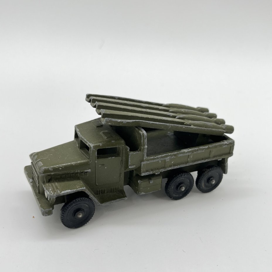 Масштабная модель "Миномет Катюша" из серии "Военная техника", металл, пластик, Тульский патронный завод (ТПЗ), СССР, 1970-1990 гг.