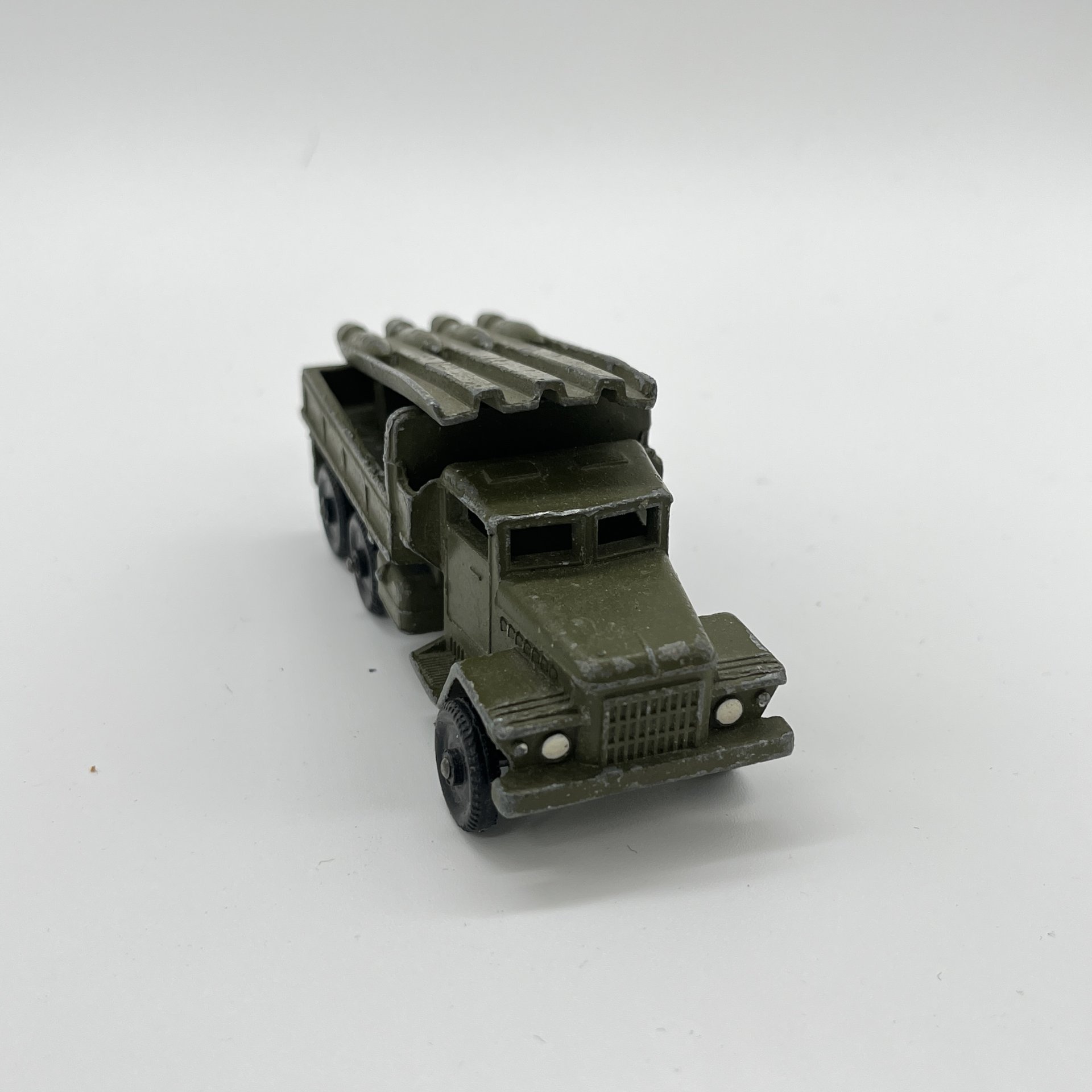 Масштабная модель "Миномет Катюша" из серии "Военная техника", металл, пластик, Тульский патронный завод (ТПЗ), СССР, 1970-1990 гг.