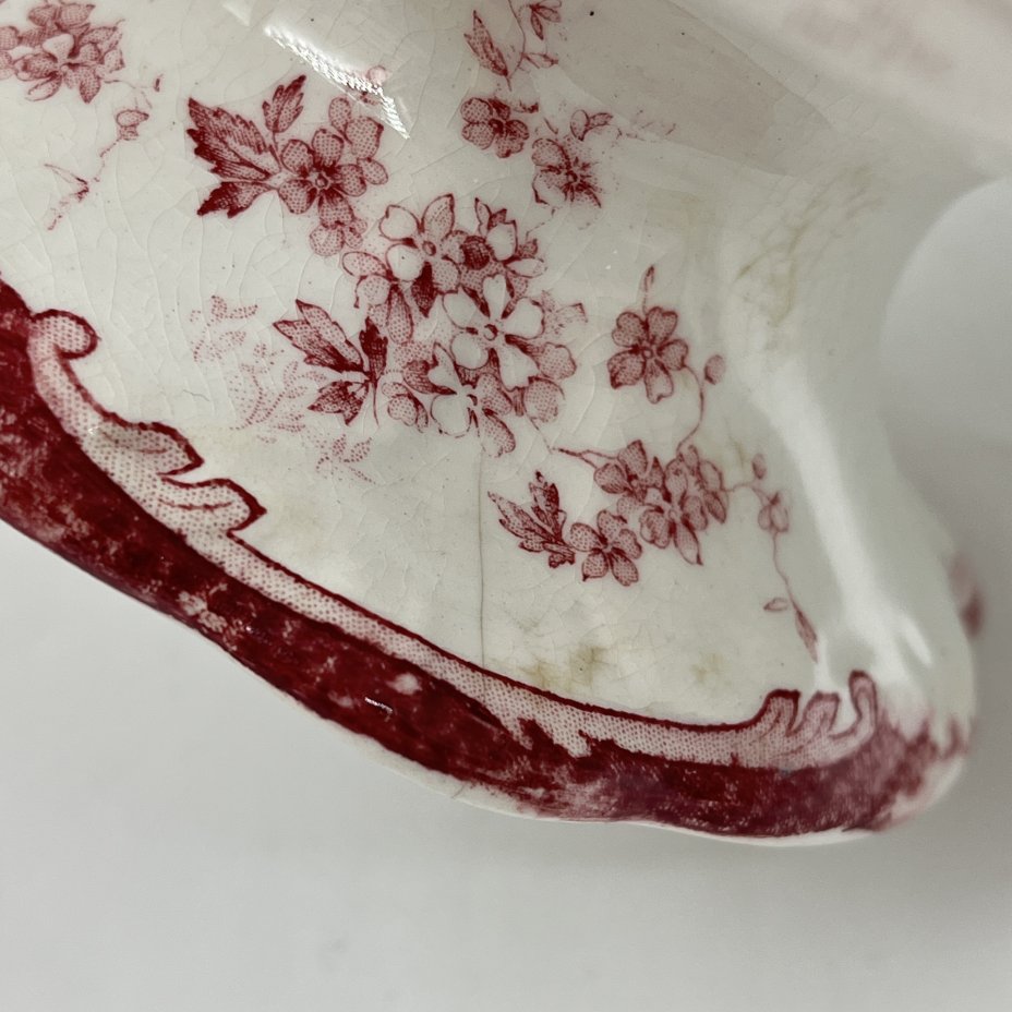 Фруктовница с цветочным декором, Ridgways Royal Semi Porcelain
