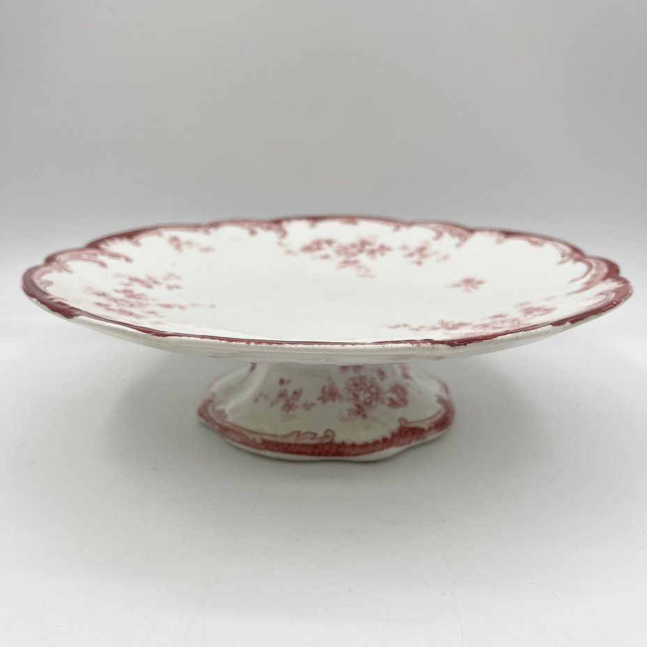 Фруктовница с цветочным декором, Ridgways Royal Semi Porcelain