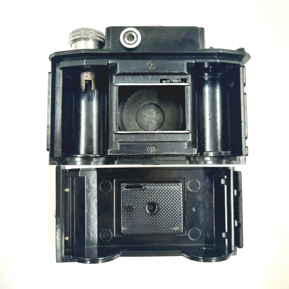 Фотоаппарат "Смена-2" в оригинальном кофре, пластик, стекло, металл, кожа, Государственный оптико-механический завод имени ОГПУ (ГОМЗ), СССР, 1958-1961 гг., Государственный оптико-механический завод имени ОГПУ (ГОМЗ)